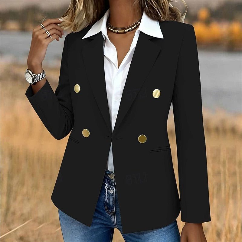 Amrita | Double-Breasted Tailored Blazer for Women