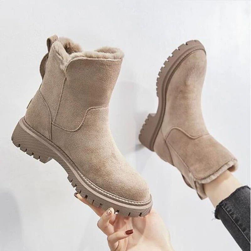 Angelica | Lug-Sole Snow Boots for Women