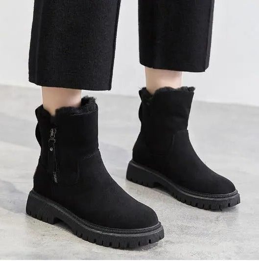 Angelica | Lug-Sole Snow Boots for Women