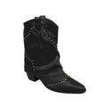 Angelica | Western Ankle Boots with Studs for Women