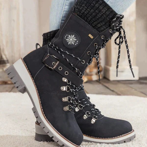Annalena | Platform Winter Boots with Lace-Up for Women
