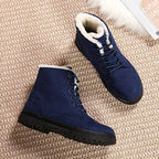 Birgitte | Ankle Boots with Lace-Up and Fur Lining for Women