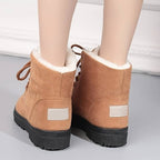 Birgitte | Ankle Boots with Lace-Up and Fur Lining for Women