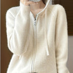 Bree | Hooded Zip-Front Cardigan for Women