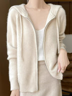 Bree | Hooded Zip-Front Cardigan for Women