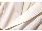 Brigitta | Pleated Blazer Dress for Women
