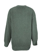 Carla | Chunky Knit Oversized Cardigan with Button-Front for Women