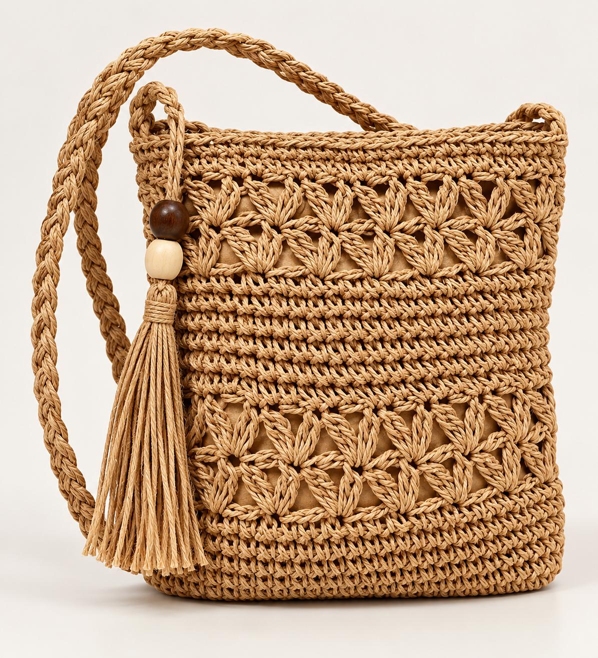 Eliana Handwoven Jute Crossbody Bag