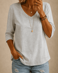 Aster | Classic V-Neck Tee
