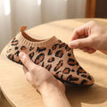 Leopard Print Comfort Sock Sneakers