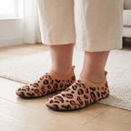 Leopard Print Comfort Sock Sneakers