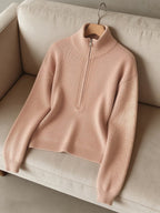 Dalia | Oversized Ribbed Knit Sweater with Long Sleeves for Women