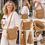 Eliana Handwoven Jute Crossbody Bag