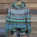Eileen | Fair Isle Pullover Hoody for Women