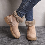 Eleanor | Lug Sole Ankle Boots with Side Zip for Women