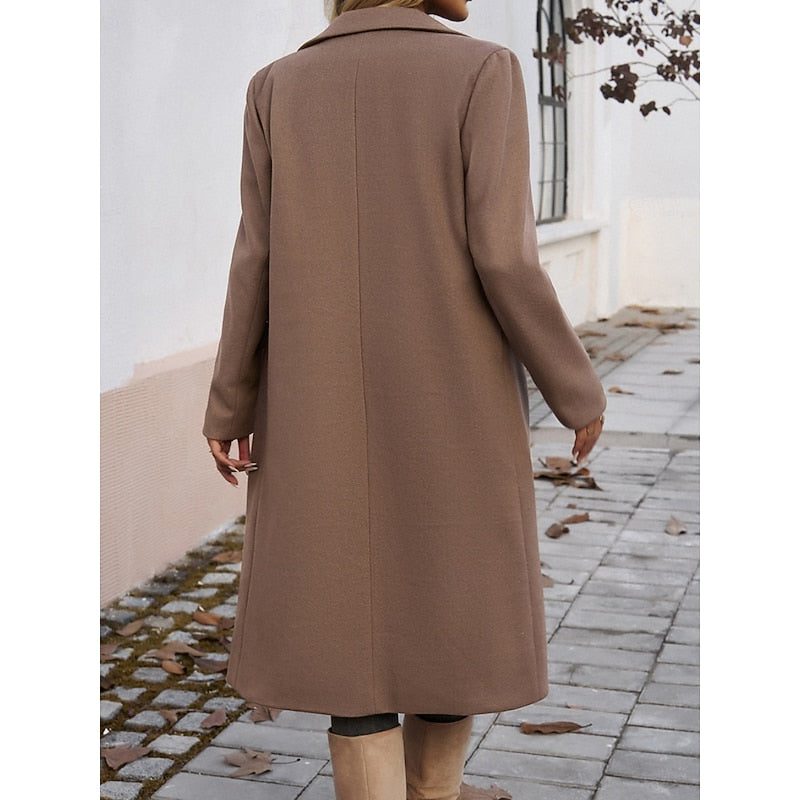 Fiona | Wool Longline Blazer for Women