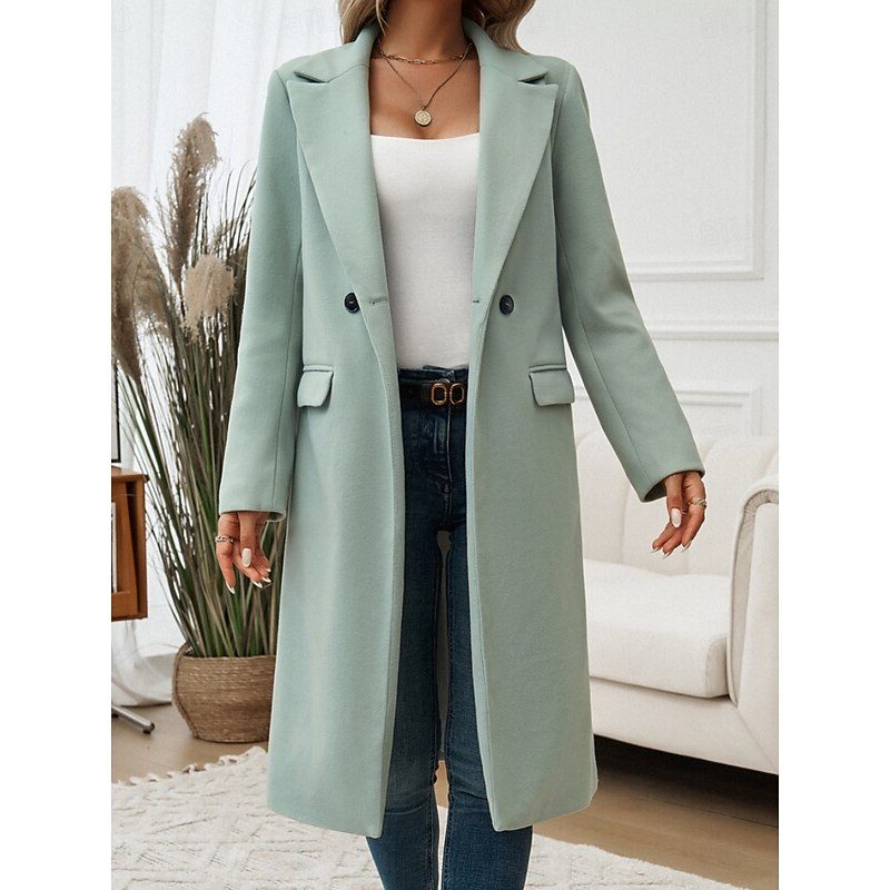 Fiona | Wool Longline Blazer for Women