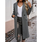 Fiona | Wool Longline Blazer for Women
