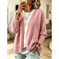 Florence | Open Front Long Cardigan with Pockets for Women