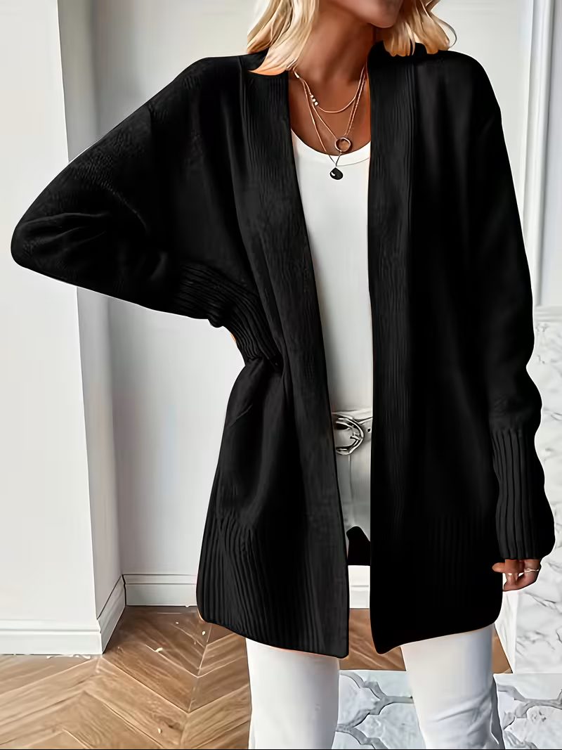 Galatea | Open Front Long Cardigan for Women