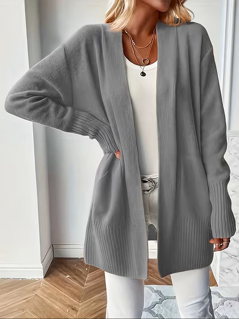 Galatea | Open Front Long Cardigan for Women