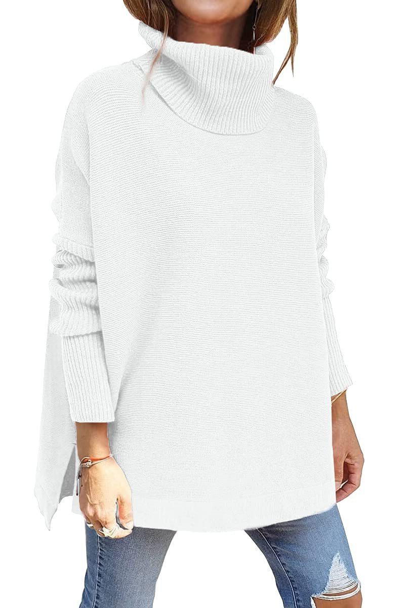 Gwen | Oversized Jumper with Roll Neck for Women