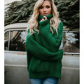 Henrietta | Chunky Knit Long Turtleneck Sweater for Women