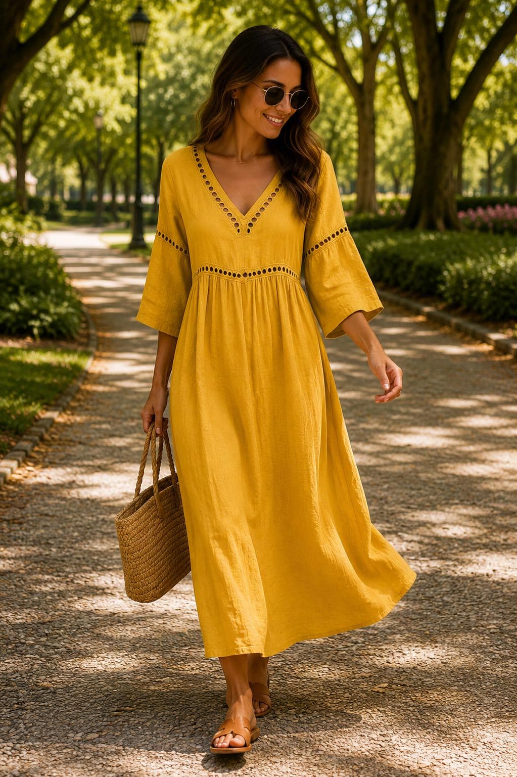Bohemian Midi Dress