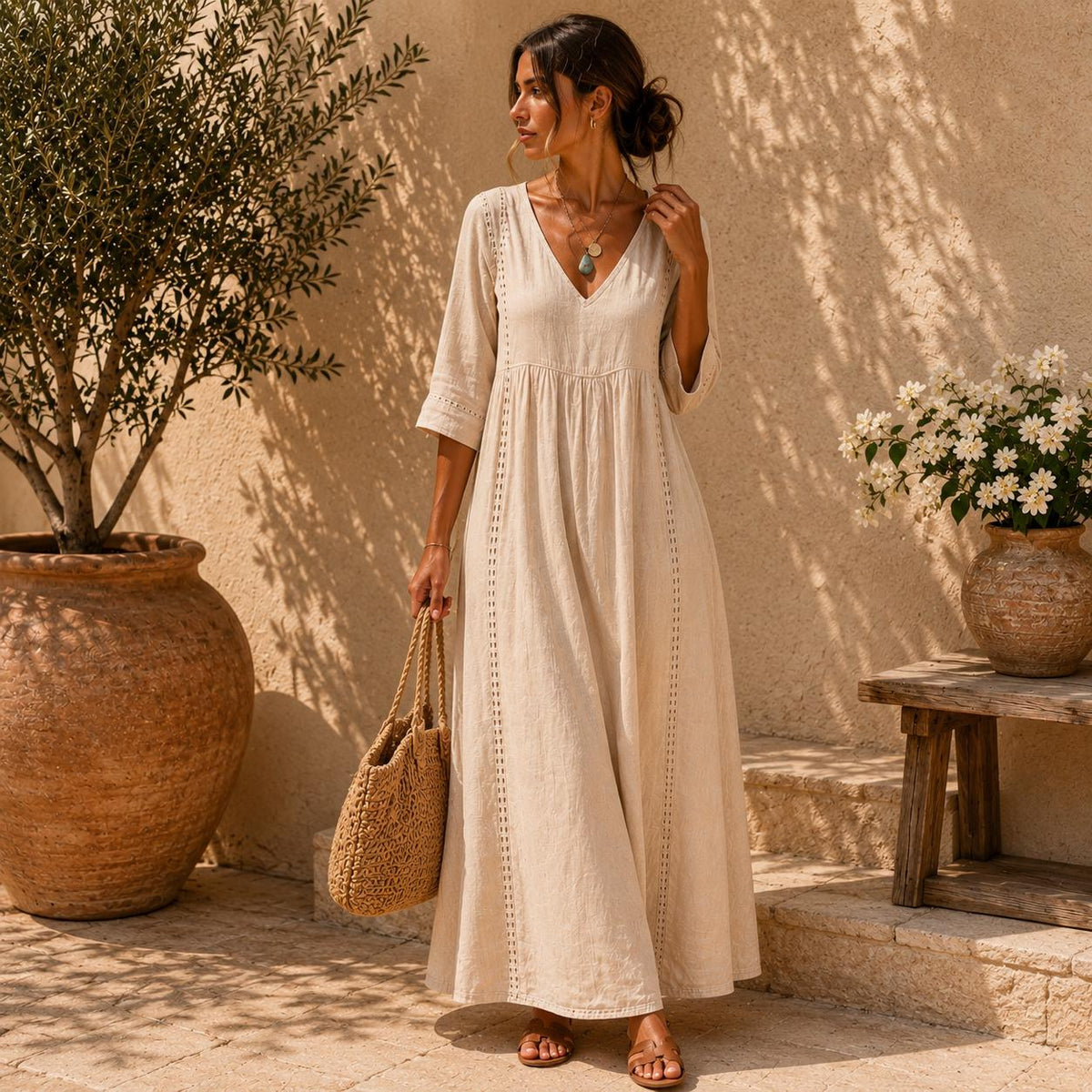 Mediterranean Aura Dress
