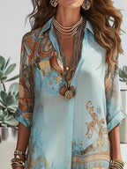 Bohemian Print Dress