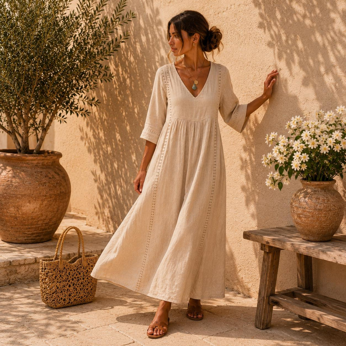 Mediterranean Aura Dress