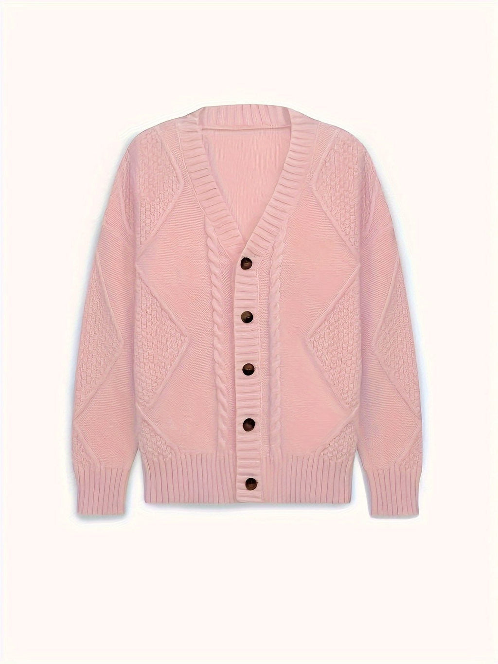 Isabeau | Cable Knit Button Cardigan for Women