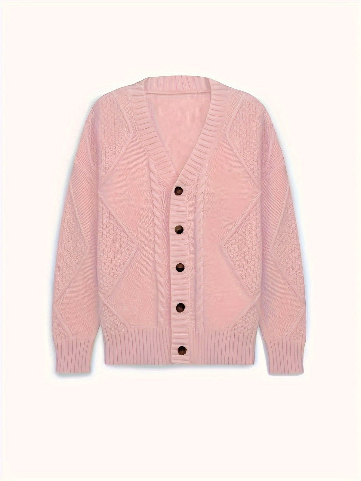 Isabeau | Cable Knit Button Cardigan for Women