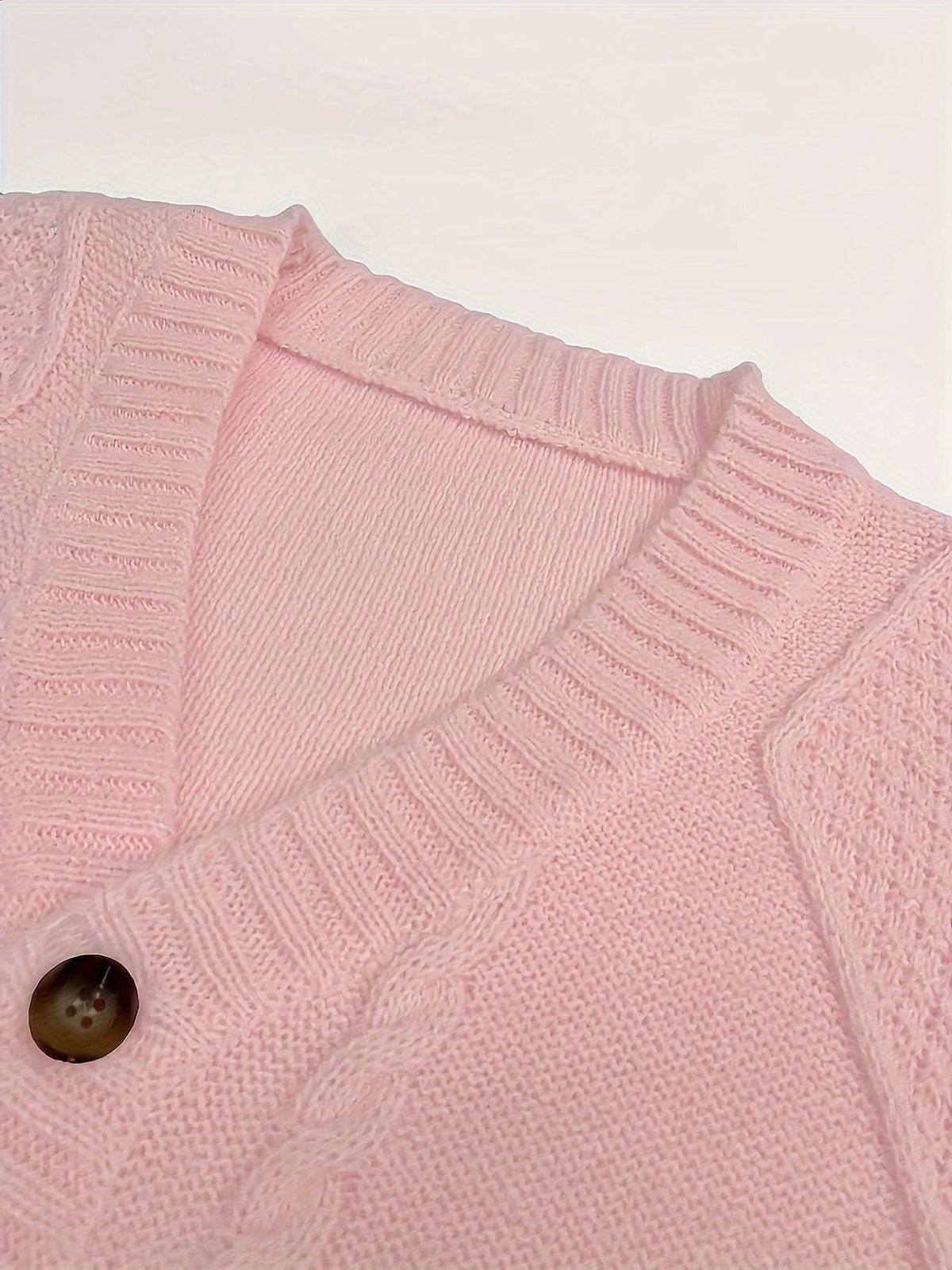 Isabeau | Cable Knit Button Cardigan for Women