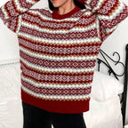 Jardena | Fair Isle Knit Sweater for Women