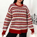 Jardena | Fair Isle Knit Sweater for Women