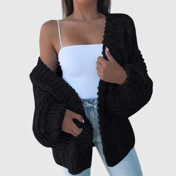 Kassia | Chunky Knit Oversized Cardigan for Women