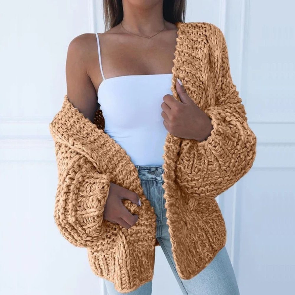Kassia | Chunky Knit Oversized Cardigan for Women