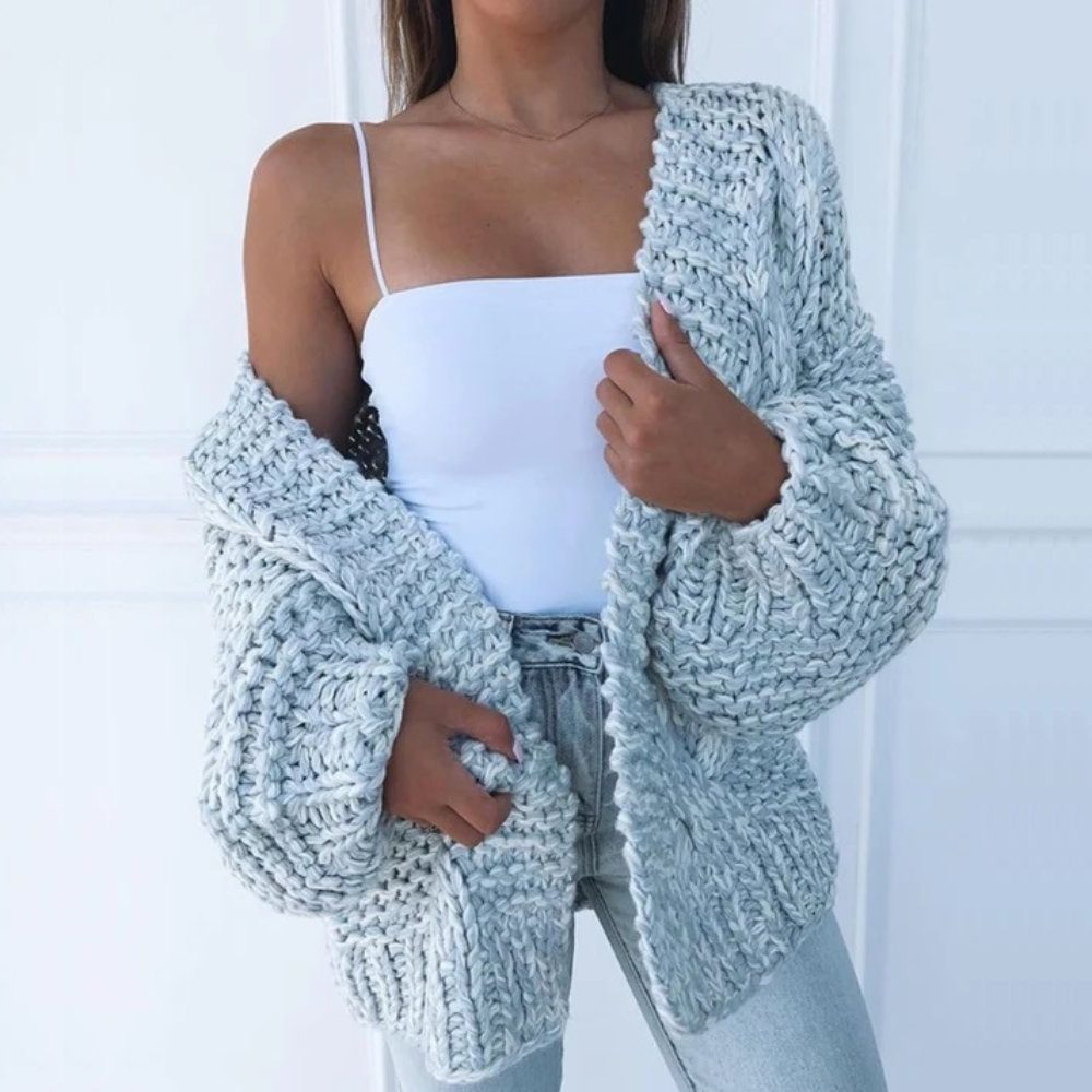 Kassia | Chunky Knit Oversized Cardigan for Women