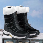 Mariette | Snow Boots with Faux Fur Cuff for Women