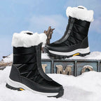 Mariette | Snow Boots with Faux Fur Cuff for Women