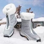 Mariette | Snow Boots with Faux Fur Cuff for Women