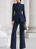 Silvana | Blazer Pants Set with Long Sleeves for Women