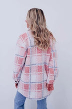 Miramar | Checkered Cardigan with Button-Down for Women