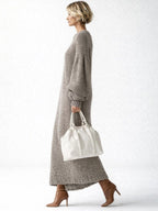 Monique | Knit Oversized Maxi Sweater Dress for Women