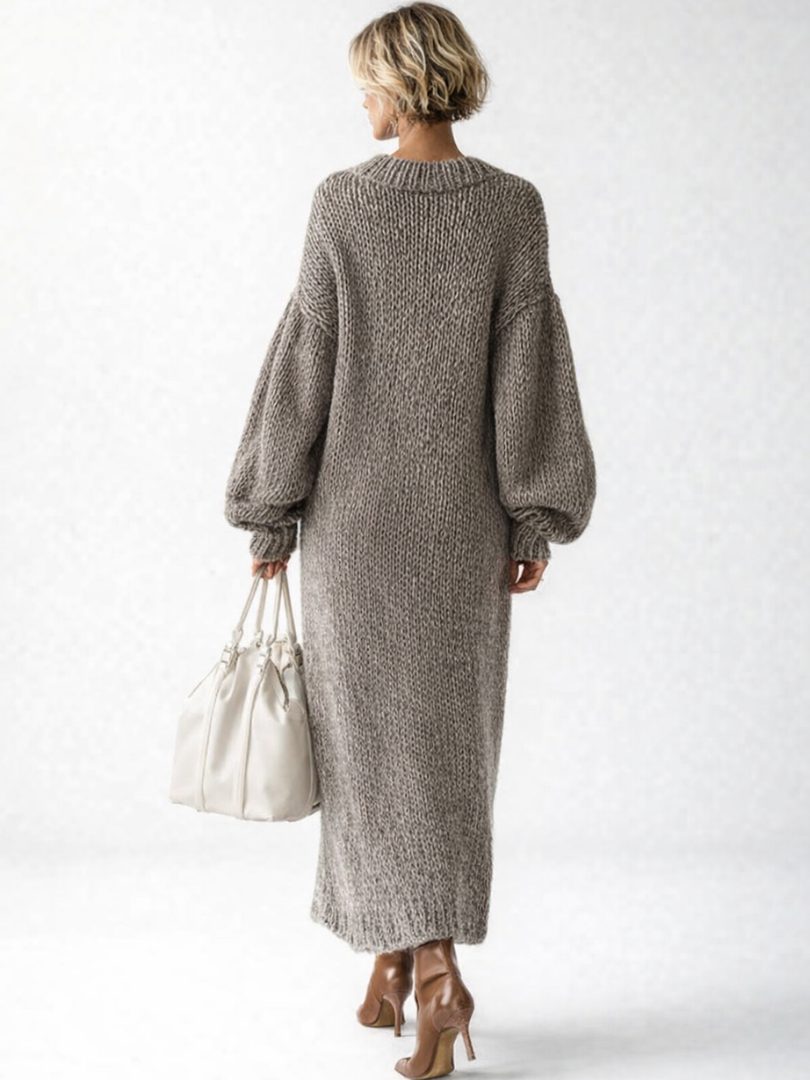 Monique | Knit Oversized Maxi Sweater Dress for Women