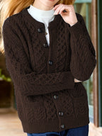 Oriana | Textured Cardigan with Button-Front for Women