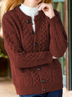 Oriana | Textured Cardigan with Button-Front for Women