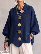 Victoire | Oversized Collared Cardigan