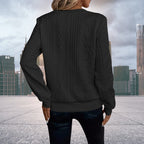 Posey | Cable Knit Zip-Up Sweater for Women